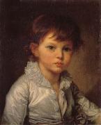 Count P.A Stroganov as a Child